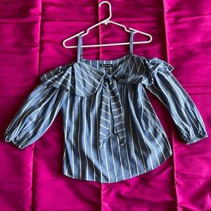 Very cute striped blouse by I.N.C.